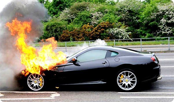 8 причин возгорания автомобилей и как этого избежать